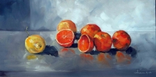 Tableau de Mick-Droux : Oranges et citrons